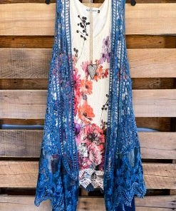 Origami What's New AHB EXCLUSIVE: Dream Weaver Vest - Teal