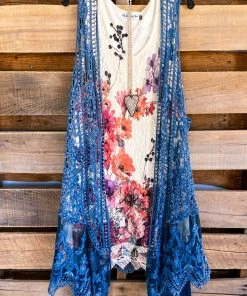 Origami What's New AHB EXCLUSIVE: Dream Weaver Vest - Teal