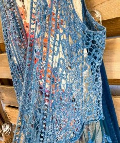 Origami What's New AHB EXCLUSIVE: Dream Weaver Vest - Teal