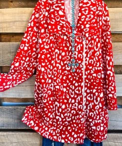 Andree Talking Loud Jacket - Tomato Red - SALE