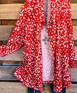 Andree Talking Loud Jacket - Tomato Red - SALE