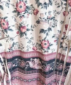 Origami What's New AHB EXCLUSIVE: Candle On The Water Suede Tunic - Beige/Floral