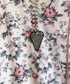 Origami What's New AHB EXCLUSIVE: Candle On The Water Suede Tunic - Beige/Floral