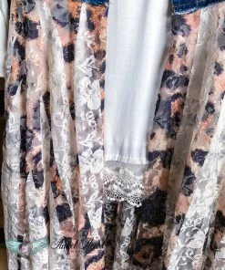 Origami AHB EXCLUSIVE: All The While Vest - Denim/Leopard What's New