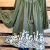 Sassybling AHB EXCLUSIVE: Making The Way Tunic - Olive - 100% COTTON