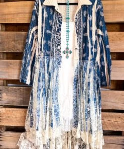 Origami AHB EXCLUSIVE: Angel In You Sweater Duster - Blue What's New