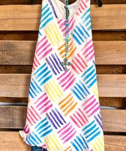 Andree Boardwalk Fun Dress - Multi What's New