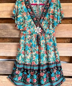 Umgee What's New Proper Enjoyment Dress - Vanilla Mix