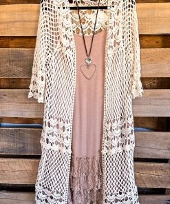 Sassybling AHB EXCLUSIVE: Simple Kind Of Love Duster - Beige - 100% COTTON What's New