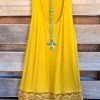 Emerald What's New Extender: Slip On Tank/Tunic - Mustard