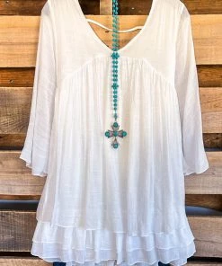 Sassybling What's New AHB EXCLUSIVE: Only Thing That Matters Tunic - Off White