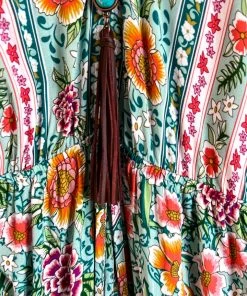 Umgee No Worries Here Dress - Mint Green