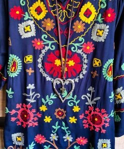 A&A AHB EXCLUSIVE: See My Joy Tunic - Navy What's New