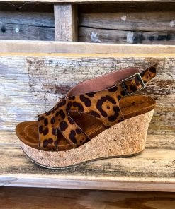 Miami Shoe What's New Be Bold Wedges - Leopard