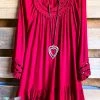 Andree Playfully Perfect Top - Burgundy What's New