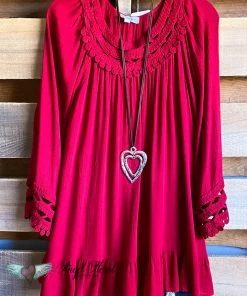 Andree Playfully Perfect Top - Burgundy What's New