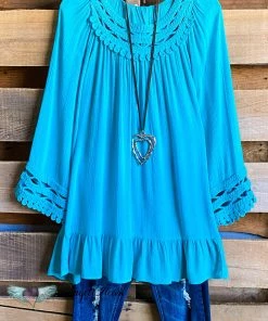 Andree What's New Playfully Perfect Top - Turquoise