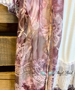 Origami AHB EXCLUSIVE: More Than Just A Friend Lace Kimono - Plum What's New