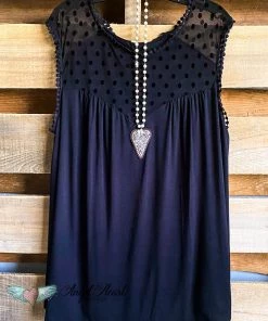 Emerald Love That We Need Top - Black - SALE