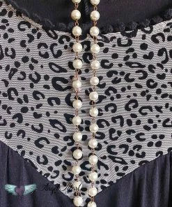 Emerald Beyond Happiness Top - Ivory On Black - SALE