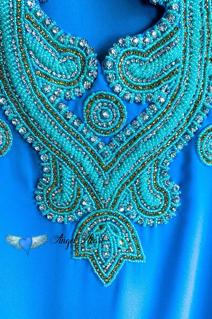 Kareena's Trends AHB EXCLUSIVE: Arabian Nights Blouse - Turquoise What's New 8 Kareena's Trends AHB EXCLUSIVE: Arabian Nights Blouse - Turquoise What's New