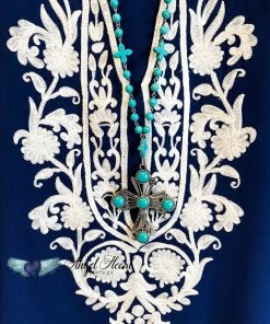 Kareena's Trends AHB EXCLUSIVE: Singing To My Soul Blouse - Navy What's New