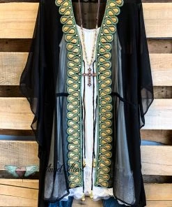 Kareena's Trends AHB EXCLUSIVE: ALL THAT YOU EVER DREAMED KIMONO - Black