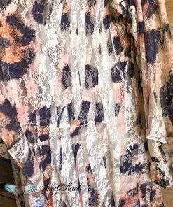 Origami AHB EXCLUSIVE: Embracing Love Lace Cardigan - Beige/Leopard What's New