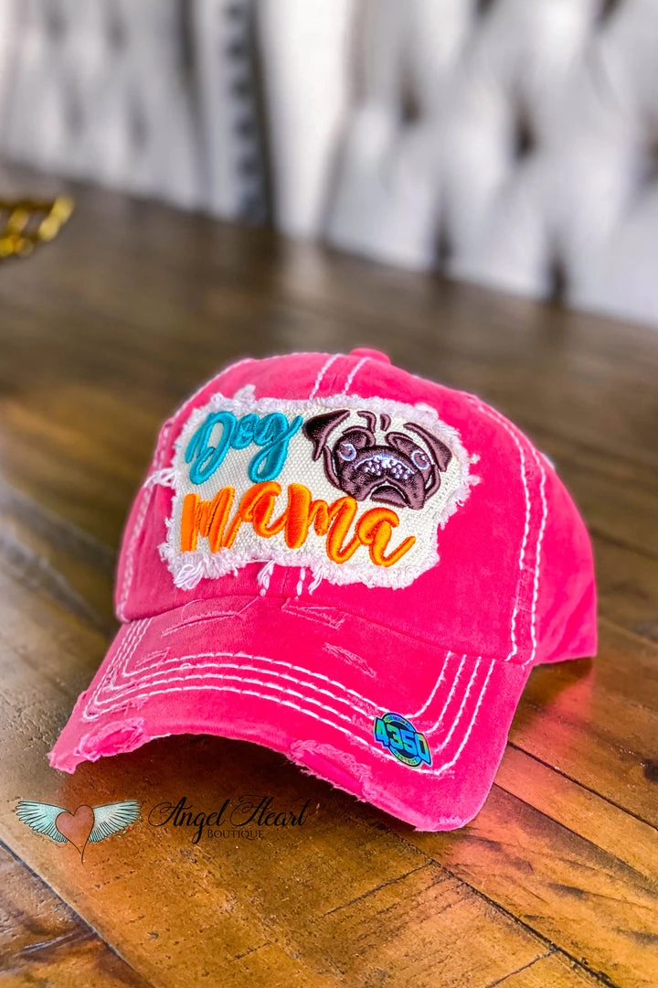 Too Too Hat Dog Mama Pug Face Hat - Fuchsia 5 Too Too Hat Dog Mama Pug Face Hat - Fuchsia