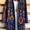 Andree Aztec Dream Cardigan - Black/Multi - SALE