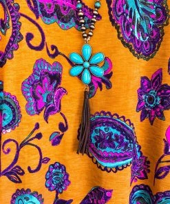 Sassylook Lovely Day Tunic - Dark Rust What's New