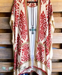 Urbanista What's New AHB EXCLUSIVE: Bali Intentions Kimono - Rust