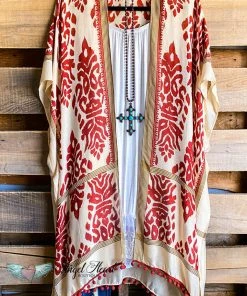 Urbanista What's New AHB EXCLUSIVE: Bali Intentions Kimono - Rust