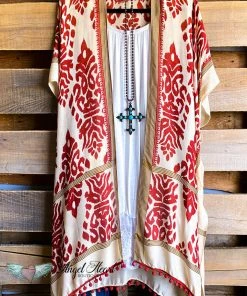 Urbanista What's New AHB EXCLUSIVE: Bali Intentions Kimono - Rust