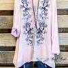 Andree What's New AHB EXCLUSIVE: Where My Heart Goes Blouse - Blush