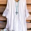 Sassybling What's New AHB EXCLUSIVE: Spring Sighting Tunic/Dress- White