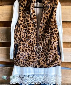 Heimish If I Stay Vest - Leopard - SALE