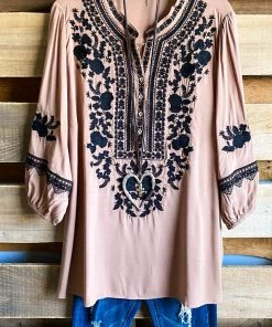 Andree By Unit AHB EXCLUSIVE - Couldn't Love You More Top - Mocha/Black - SALE