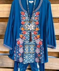 Andree AHB EXCLUSIVE: Afternoon Delight Blouse - Teal