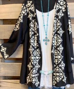 Asha AHB EXCLUSIVE - Bohemian Babe Cardigan - Black