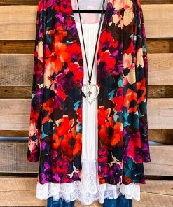 Sassylook You Found Me Cardigan - Multicolor - SALE