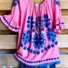 A&A What's New AHB EXCLUSIVE: Sweet Talker Tunic - Pink/Blue