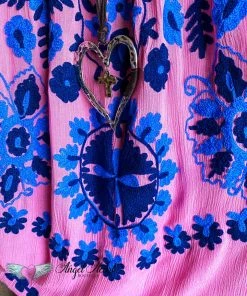 A&A What's New AHB EXCLUSIVE: Sweet Talker Tunic - Pink/Blue
