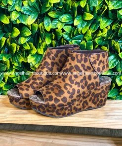 Miami Shoe Countless Steps Wedges - Leopard What's New