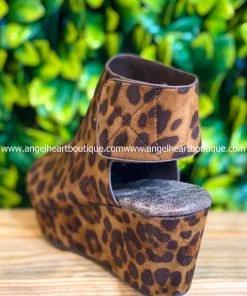 Miami Shoe Countless Steps Wedges - Leopard What's New