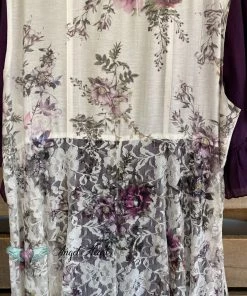 Origami What's New AHB EXCLUSIVE: Wide Awake Vest - Ivory/Floral