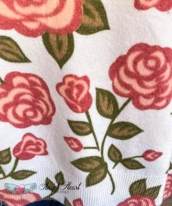 Andree Envision Rose Sweater - Ivory Floral - SALE