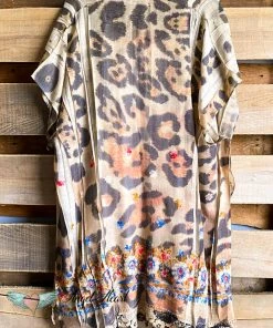 Origami AHB EXCLUSIVE: All The Goodness In The World Kimono - Taupe/Leopard What's New