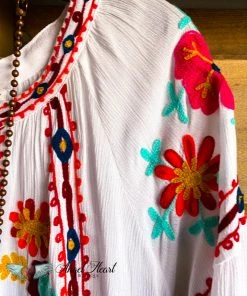 A&A AHB EXCLUSIVE: Faith In Love Tunic - White