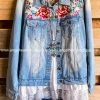 Andree AHB EXCLUSIVE: Lead Me With Love Embroidered Jean Denim Jacket - Denim What's New